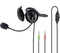 Hama 00139920 - PC-Office-headset met nekband en flexibele microfoonarm - Zwart