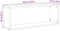 vidaXL - Wandschappen - kubus - 4 - st - 60x15x23 - cm - bewerkt - hout - oud - houtkleur