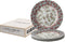 Laura Ashley Stockbridge Collectables Borden set van 4 - Kerstservies - Ø 18cm
