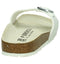 Birkenstock Madrid - Dames Slippers - Smalle Pasvorm - White - Maat 42
