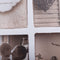 ZEP - Houten Multi Houten Kingscote wit / bruin voor 9 foto's 10x15 (afmeting 32x47 cm) - BF984