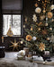 FURNILUX - Nordmann Kerstboom - 350 - 400 cm - Naaldvast - Diepgroen
