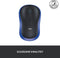 Logitech M185 - Draadloze Muis - 12 maanden batterijduur - Blauw