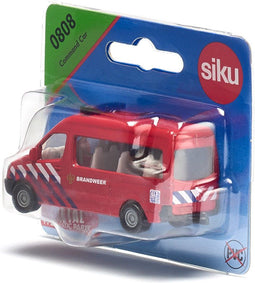 Siku Mercedes Benz Sprinter Brandweer 8,2 Cm Staal Rood (0808003)