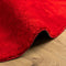 vidaXL - Vloerkleed - HUARTE - laagpolig - zacht - wasbaar - Ã - 80 - cm - rood
