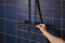 Hansgrohe Activera S - Showerpipe - EcoSmart+ waterbesparend - 240mm - Mat Zwart - Thermostaat