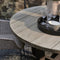 Riviera Maison Ronde Tuintafel - Bondi Beach Outdoor Round Dining Table Ø 140 - Grijs