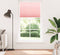 vidaXL - Plissé - rolgordijn - 105x200cm - stofbreedte - 104,4cm - polyester - roze