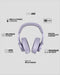 Fresh 'n Rebel Clam2 ANC - Draadloze Over-Ear Koptelefoon - ANC - Dreamy Lilac