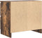 vidaXL - Tv-meubel - 60x35x54 - cm - bewerkt - hout - gerookt - eikenkleurig