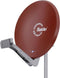 Kathrein CAS 90ro Satellietschotel 90 cm Reflectormateriaal: Aluminium Rood, Bruin