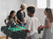 Cougar All-in-One 16-in-1 Multi speeltafel opklapbaar Zwart - Voetbaltafel, pooltafel, airhockeytafel, tafeltennistafel en shuffleboard - Inclusief accessoires