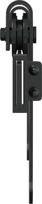 vidaXL - Ophangset - voor - schuifdeur - 91 - cm - koolstofstaal