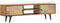 vidaXL - Tv-meubel - 140x30x40 - cm - massief - acaciahout