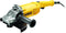 DeWalt DWE494-QS - Haakse slijper - Nulspanningsschakelaar en softstart