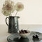 Dutch Rose Organic Kan - Stoneware Handgemaakt - Groen 1.6 Liter