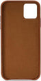 Apple iPhone 11 - Back Cover - Echt Leer - 1 Pas - Burned Cognac