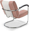 Bel Air Retro Loungestoel LC-01 Dusty Rose