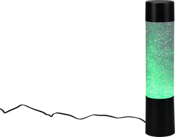 RL LIVE YOUR LIGHT - Tafellamp Glitter - LED SMD 3000K - Zwart mat Ø:7,5cm H:34cm