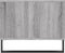 vidaXL - Salontafel - 90x50x40 - cm - bewerkt - hout - grijs - sonoma - eikenkleurig