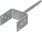 vidaXL Grondankers 6 st 10x6x30 cm gegalvaniseerd staal zilverkleurig