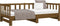 vidaXL - Slaapbank - uitschuifbaar - 2x(80x200) - cm - grenenhout - honingbruin