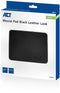 ACT AC8000 - Muismat - Lederlook - Zwart