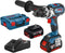 GSR 18V-110 C - 18V Li-Ion accu boor-/schroefmachine set (2x5.0Ah accu) in L-Boxx