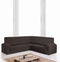 Bankbedekking Eysa ROC Bruin 110 x 120 x 450 cm Hoekpunt