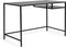 Lifa Living Bureau Paris - Industrieel Bureau - Met Onderblad - Zwart - 114 x 60 x 76 cm