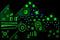Wonder glow blocks - Houten glow in the dark blokken