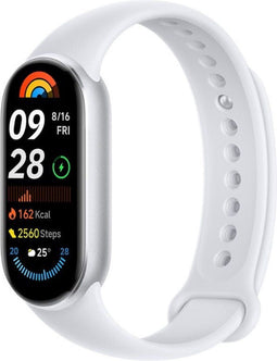 Xiaomi Smart Band 9 - Smartband - 1.62 inch AMOLED - Zilver