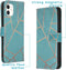 iMoshion Hoesje Geschikt voor iPhone 11 Hoesje Met Pasjeshouder - iMoshion Design Softcase Bookcase - Goud / Meerkleurig / Blauw / Blue Graphic
