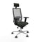 Bureaustoel met hoofdsteun Piqueras y Crespo 2D086G1 Zwart