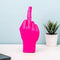 Roze middelvinger beeldje - Bitten Design