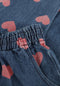 Konges Slojd Magot Frill Pants Aop Gots Jeans Meisjes - Broek - Blauw - Maat 104