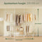 SoBuy KLS04-II-W - Telescopisch Kledingrek - Verstelbaar 209-311 cm breed 200-295 cm hoog - Wit