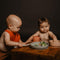 , Babyservies van siliconen, met robuuste zuignap, incl. kom 350 ml + bord 400 ml + beker 240 ml + l