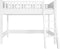 Bopita Nordic hoogslaper 90x200 met schuine trap - Wit