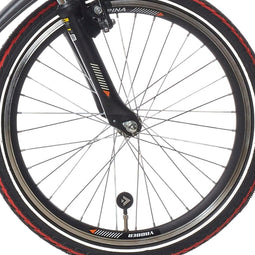 Alpina Voorwiel 18 HLQ-10A-1 black matt cnc zink spk