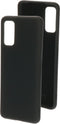 Mobiparts Samsung Galaxy S20 - Silicone Cover - Soft-touch - Zwart