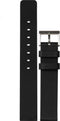 LEFF amsterdam - Horlogebandje - Nato Band T32 - Grijs/Zwart - 16mm