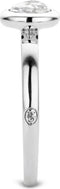 TI SENTO Ring 12103ZI - Zilveren dames ring - Gerhodineerd - Maat 56
