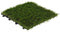 Pro Garden Tuintegel/terrastegels - 6x stuks - groen - kunstgras - 30 x 30 cm - vlonder vloertegels - klikbaar