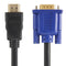 HDMI naar VGA Adapter Kabel - 1.8M - Hoge bandbreedte 340 MHz 10.2 GB/S - Goud
