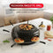 CuisineKing G1 - 3-in-1 Pizza Grill Oven - Raclette Grill en Mini-Pizza's - Zwart (6 personen)