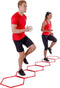 Pure2Improve Loopladder - Agility Grid - Achthoekig - Rood
