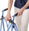 Looprek met 2 wielen - blauw - Fold N Go