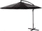 Zweefparasol 300 cm voor Tuin, Terras of Balkon - Vertikaal Kantelbaar | Antraciet