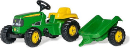 Rolly Toys John Deere - Traptractor - Aanhanger - 142x47x52 cm - Groen